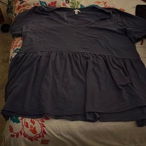 Blue shirt size 2x